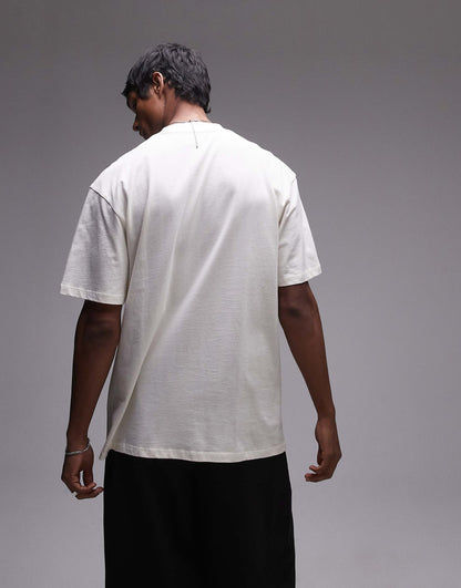 Oversized Fit T-Shirt With Tokyo Street Print