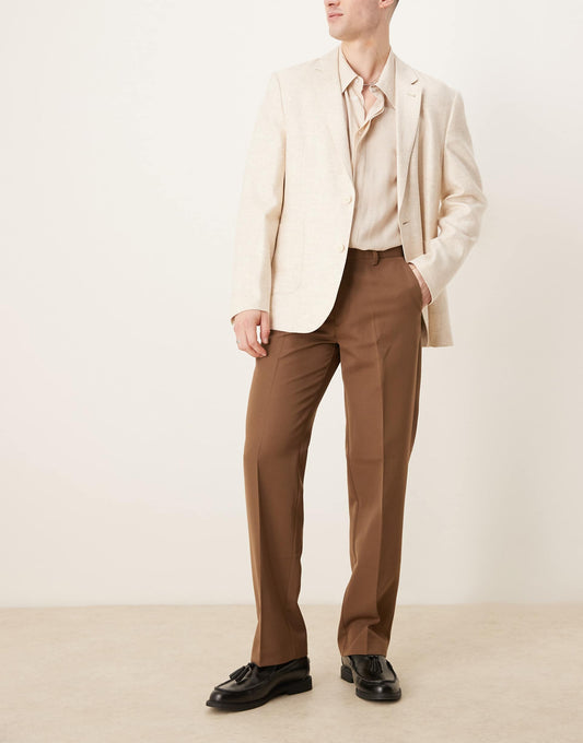 Smart Straight Leg Trousers