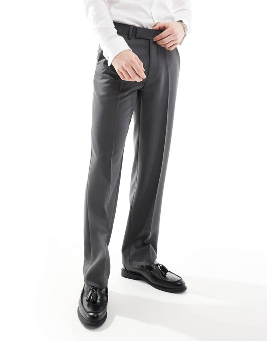 Smart Straight Leg Trousers