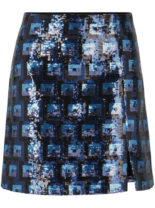 Rasalle Squinned Mini Skirt