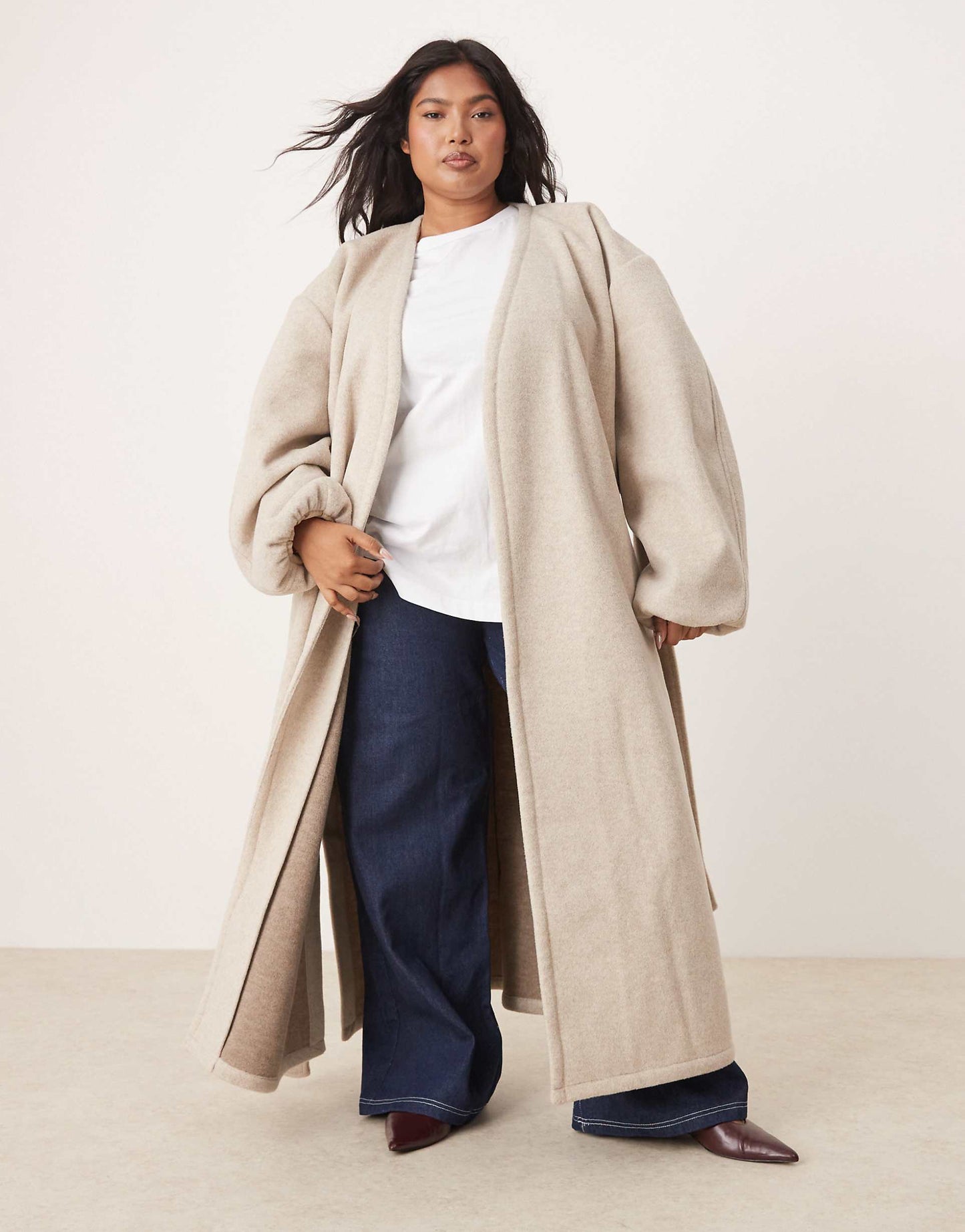 Curve Lightweight Longline Formal Coat