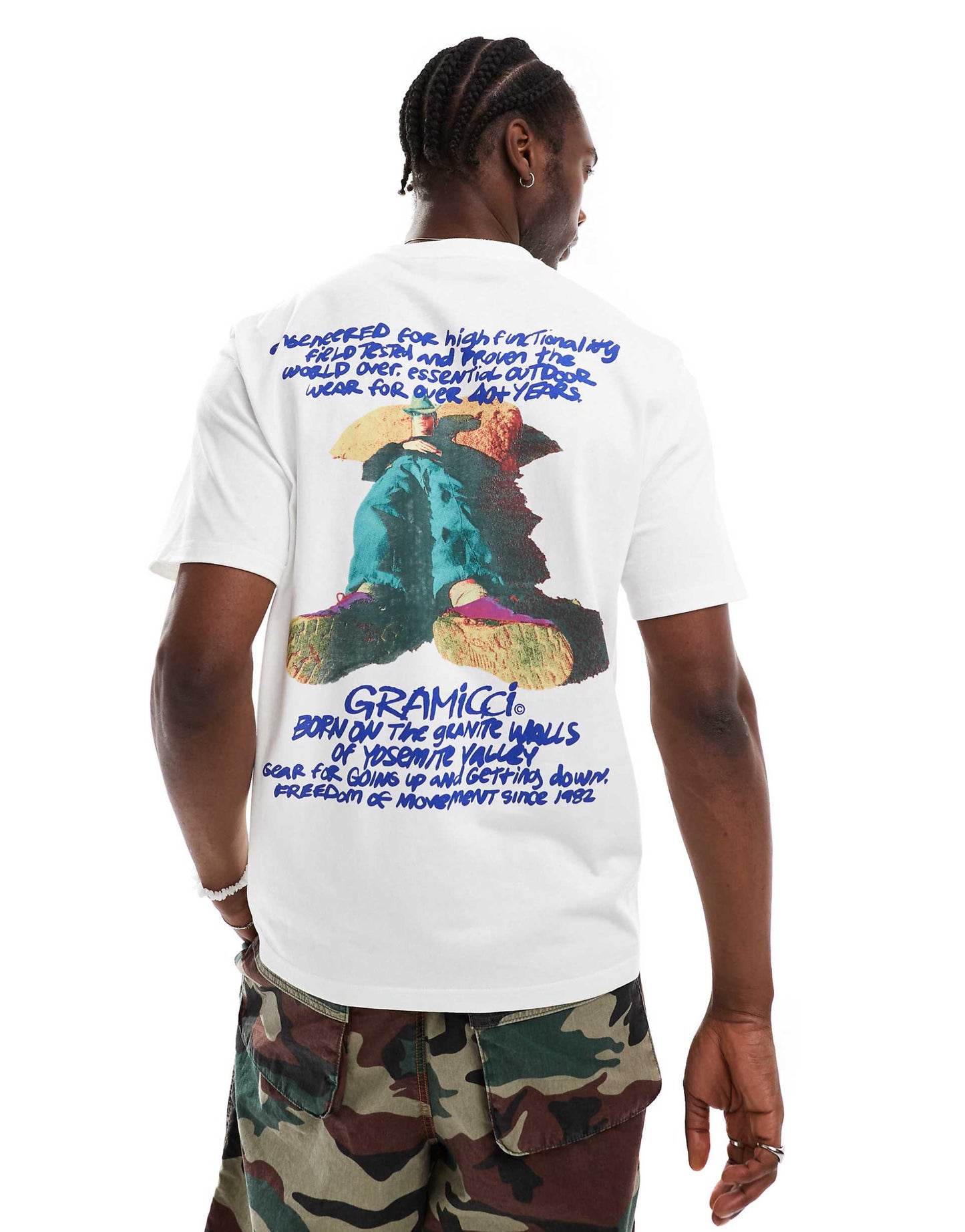 Napping Climber Graphic T-Shirt