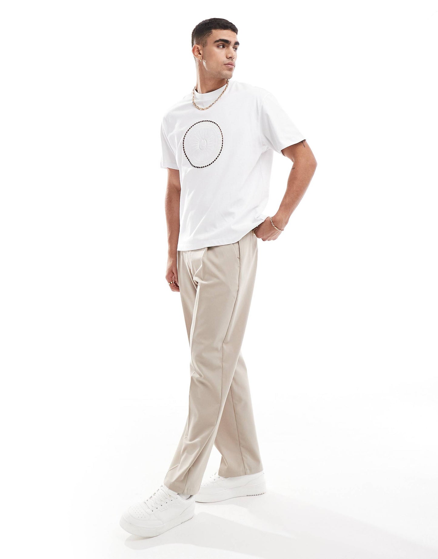 Chest Embroidered T-Shirt