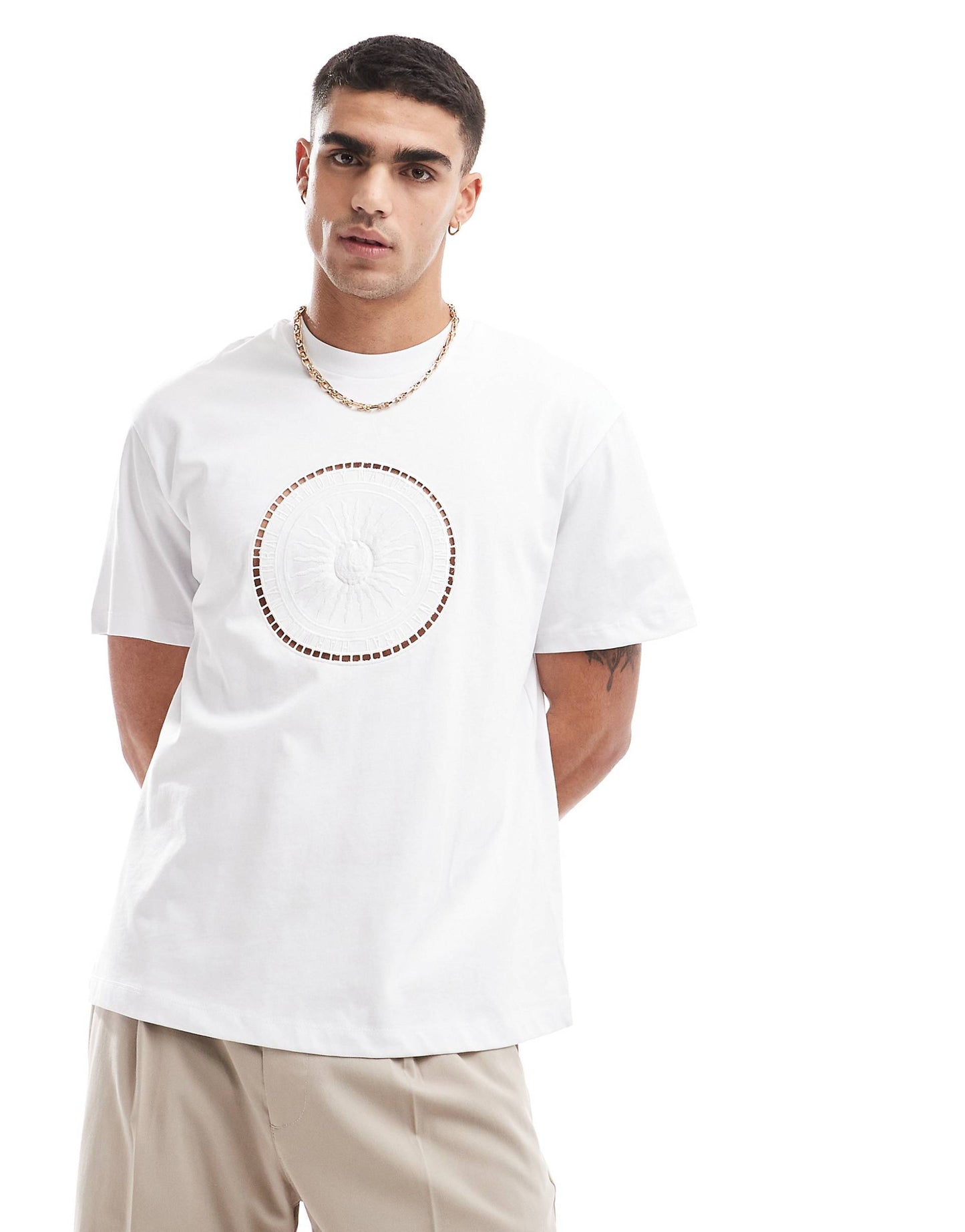 Chest Embroidered T-Shirt
