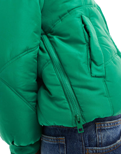 Quilted Hooded Puffer
