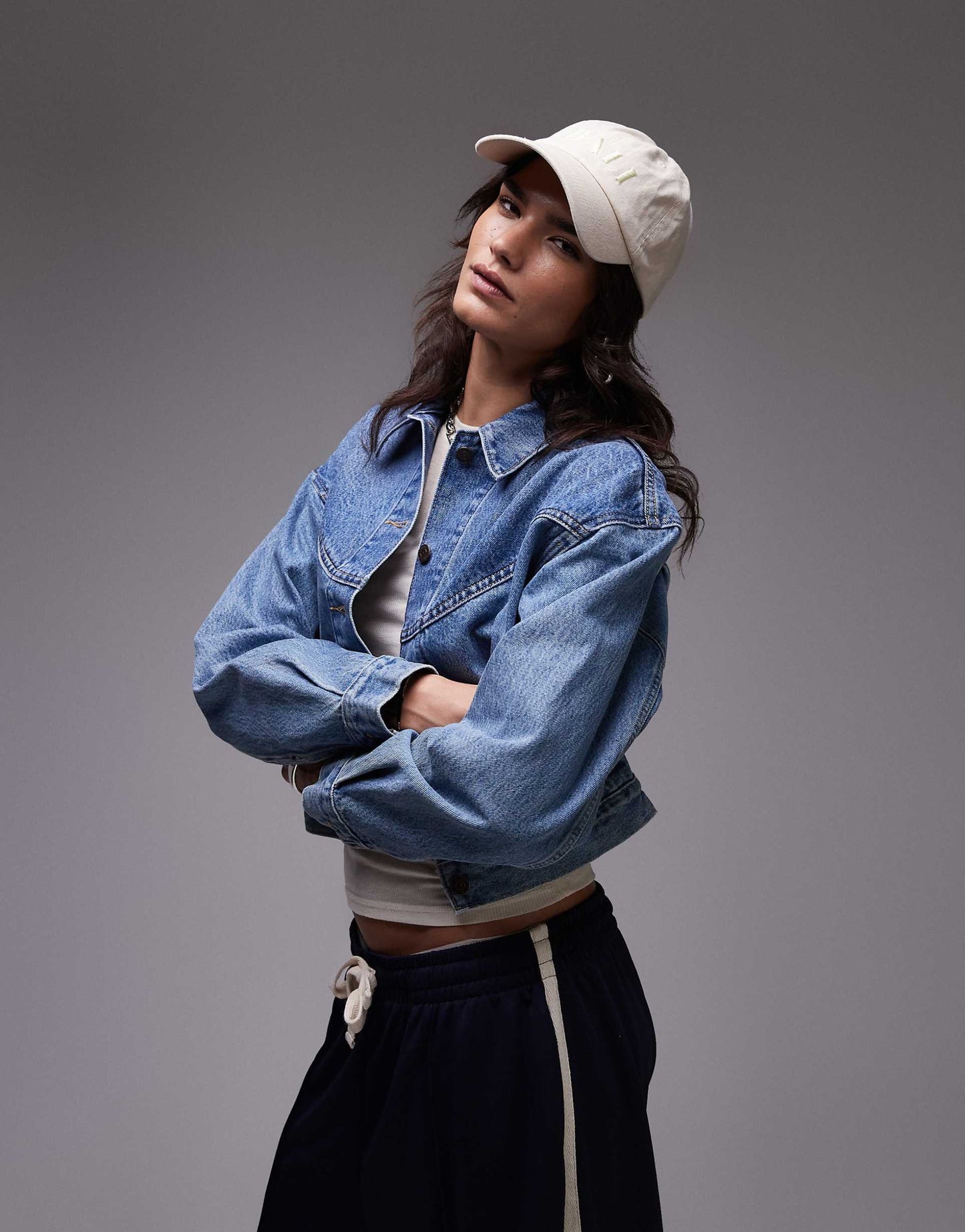 Western Shrunken 90S Denim Jacket