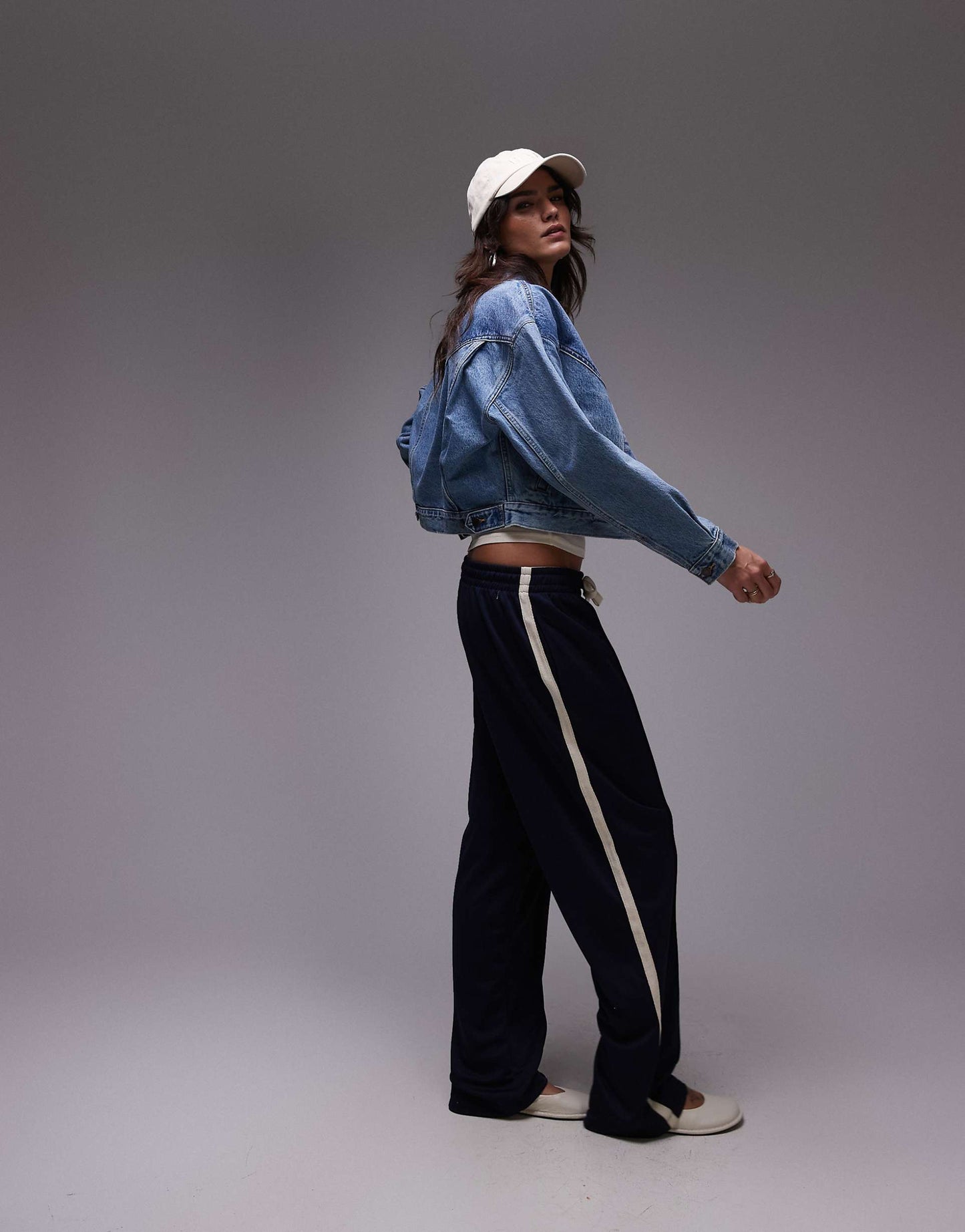 Western Shrunken 90S Denim Jacket