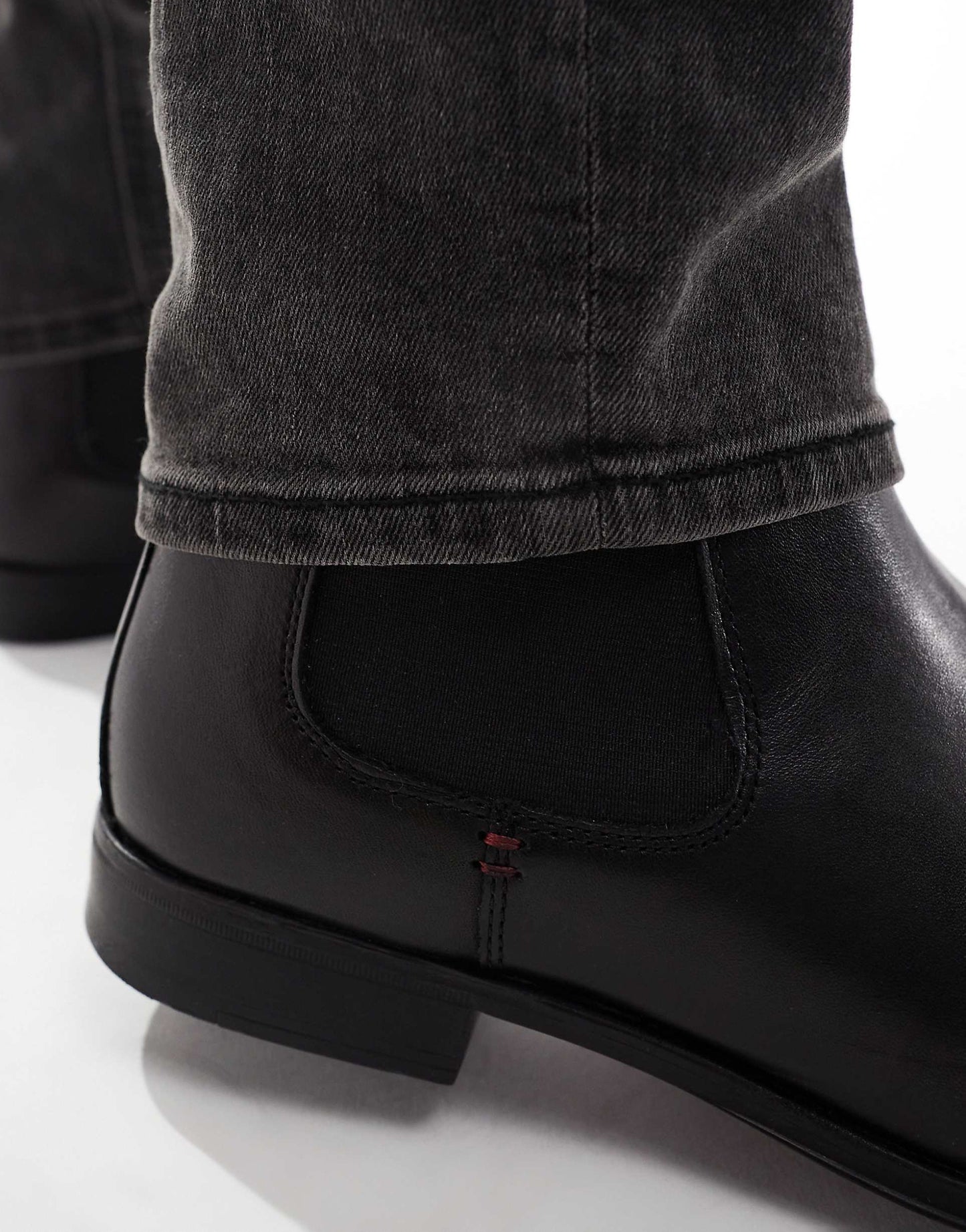 Reggie Formal Leather Chelsea Zip Boots