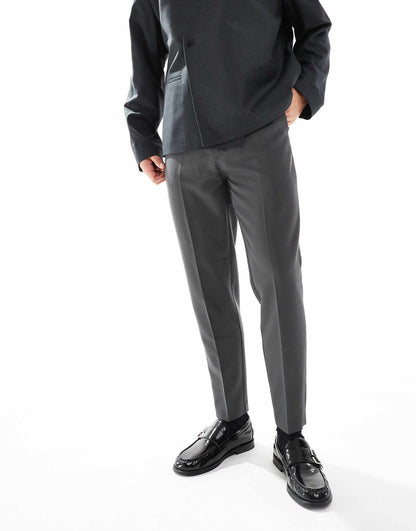 Smart Tapered Fit Trousers