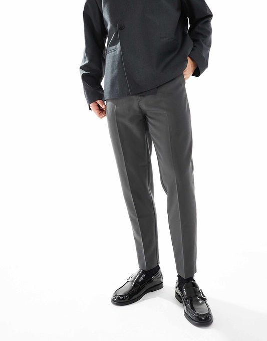 Smart Tapered Fit Trousers