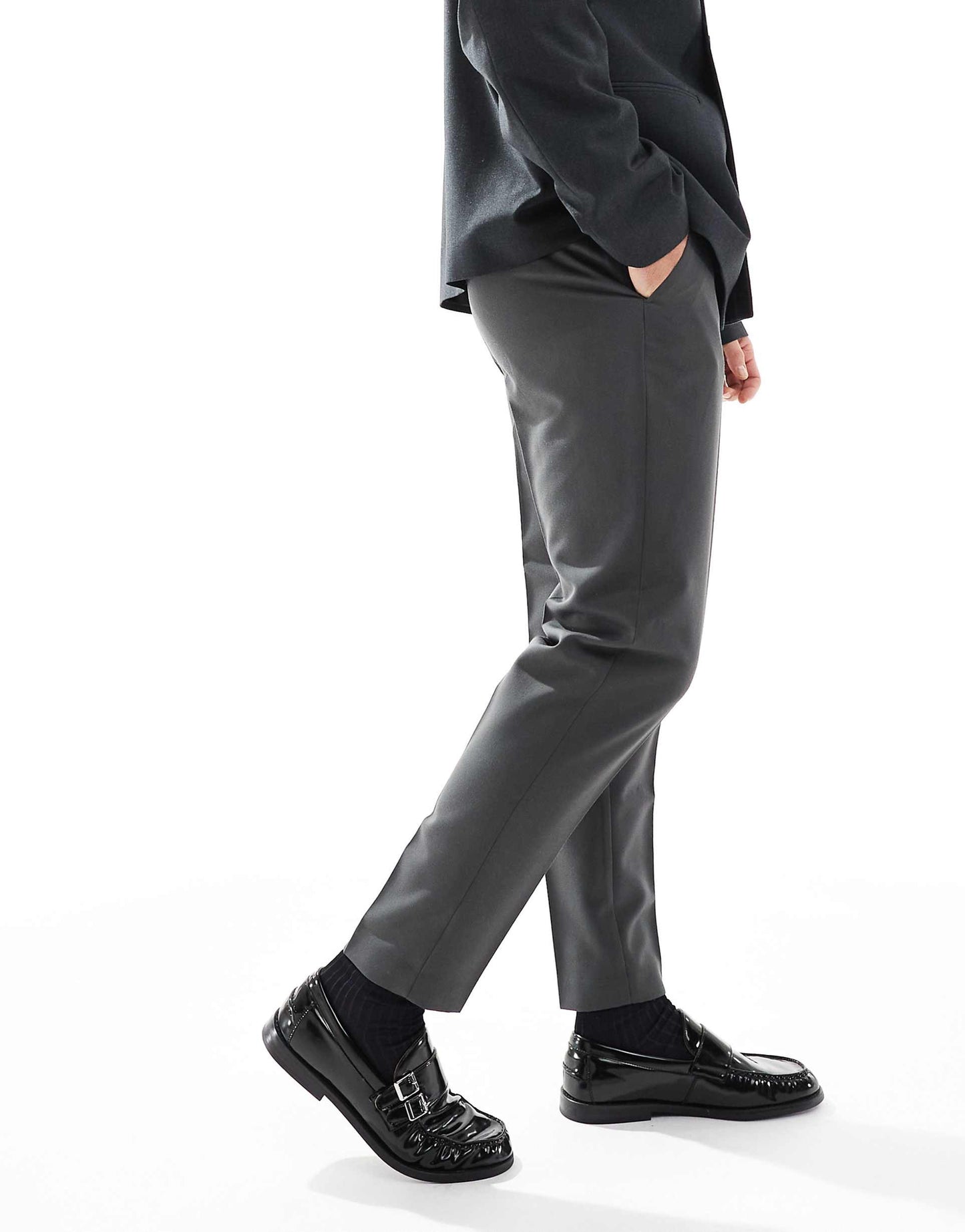 Smart Tapered Fit Trousers