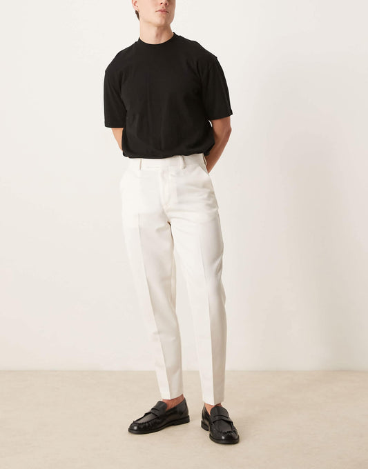 Smart Tapered Fit Trousers