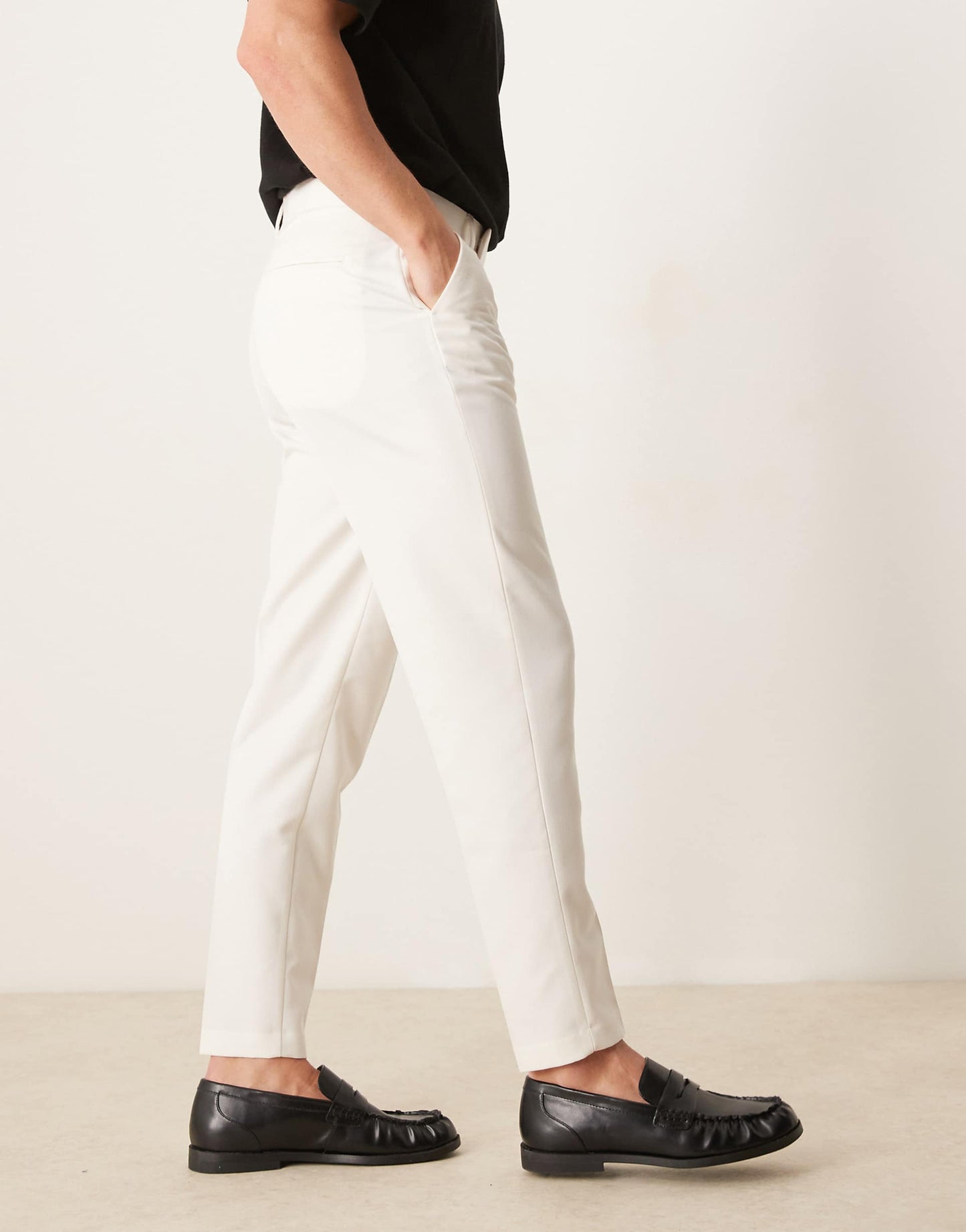 Smart Tapered Fit Trousers