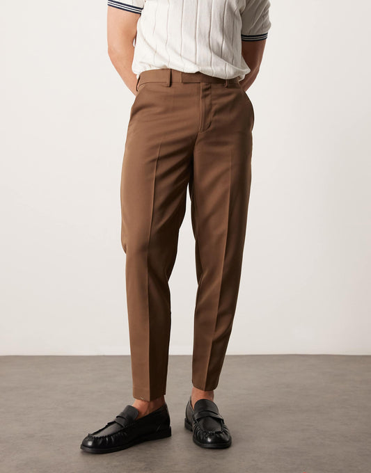 Smart Tapered Fit Trousers