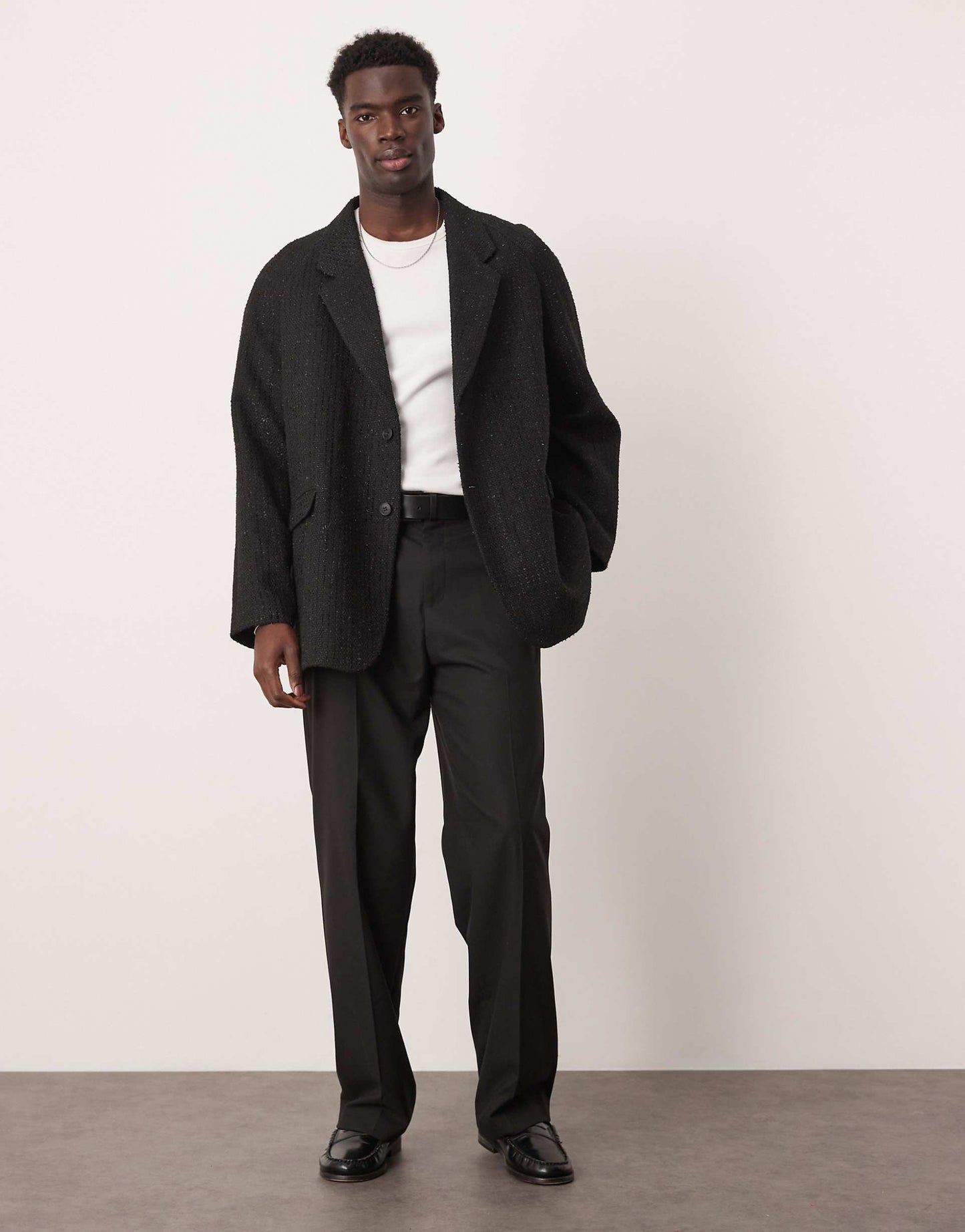 Slouchy Oversized Blazer