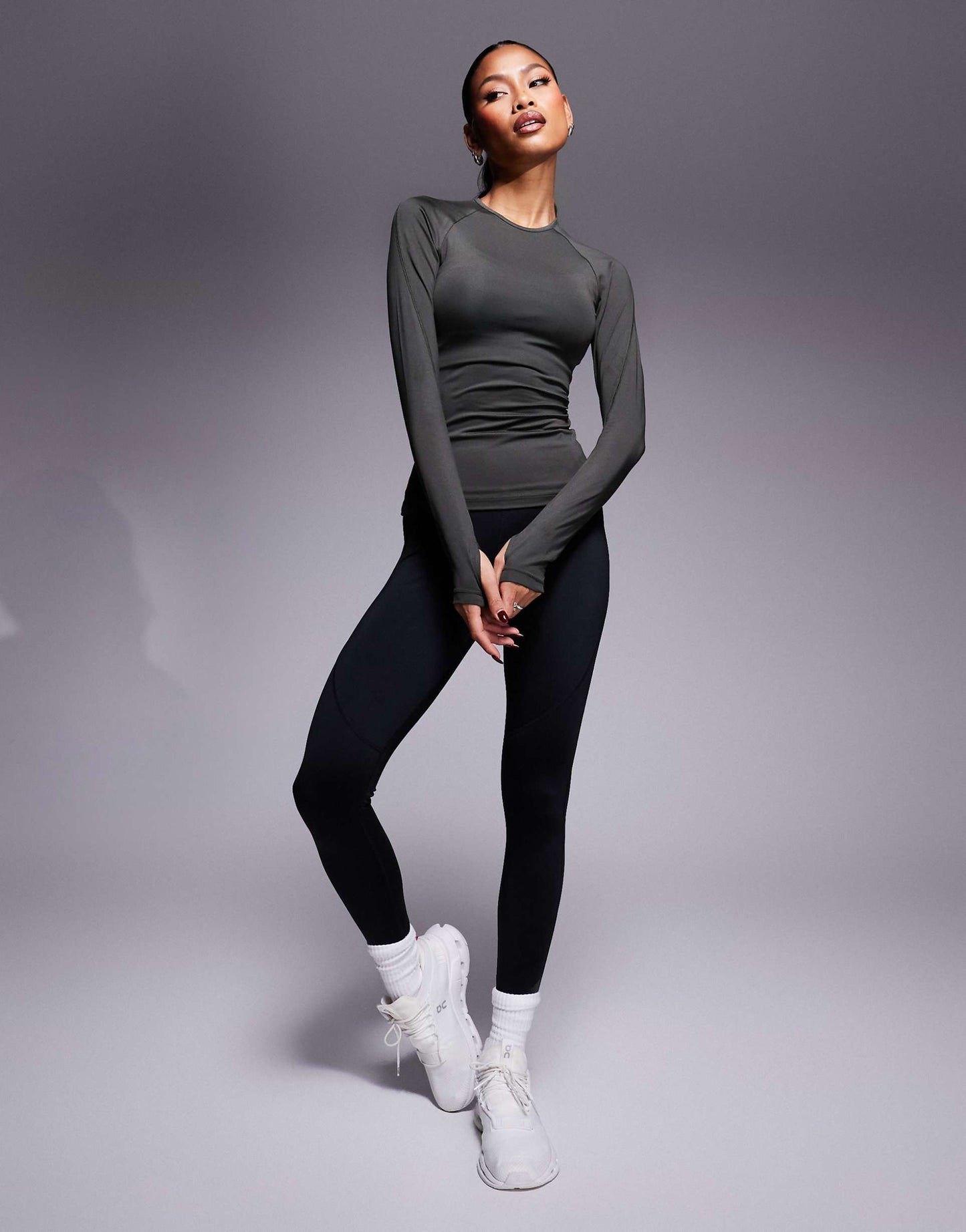 Icon Slim Fit Active Long Sleeve Top