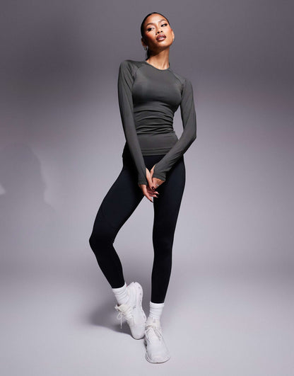Icon Slim Fit Active Long Sleeve Top