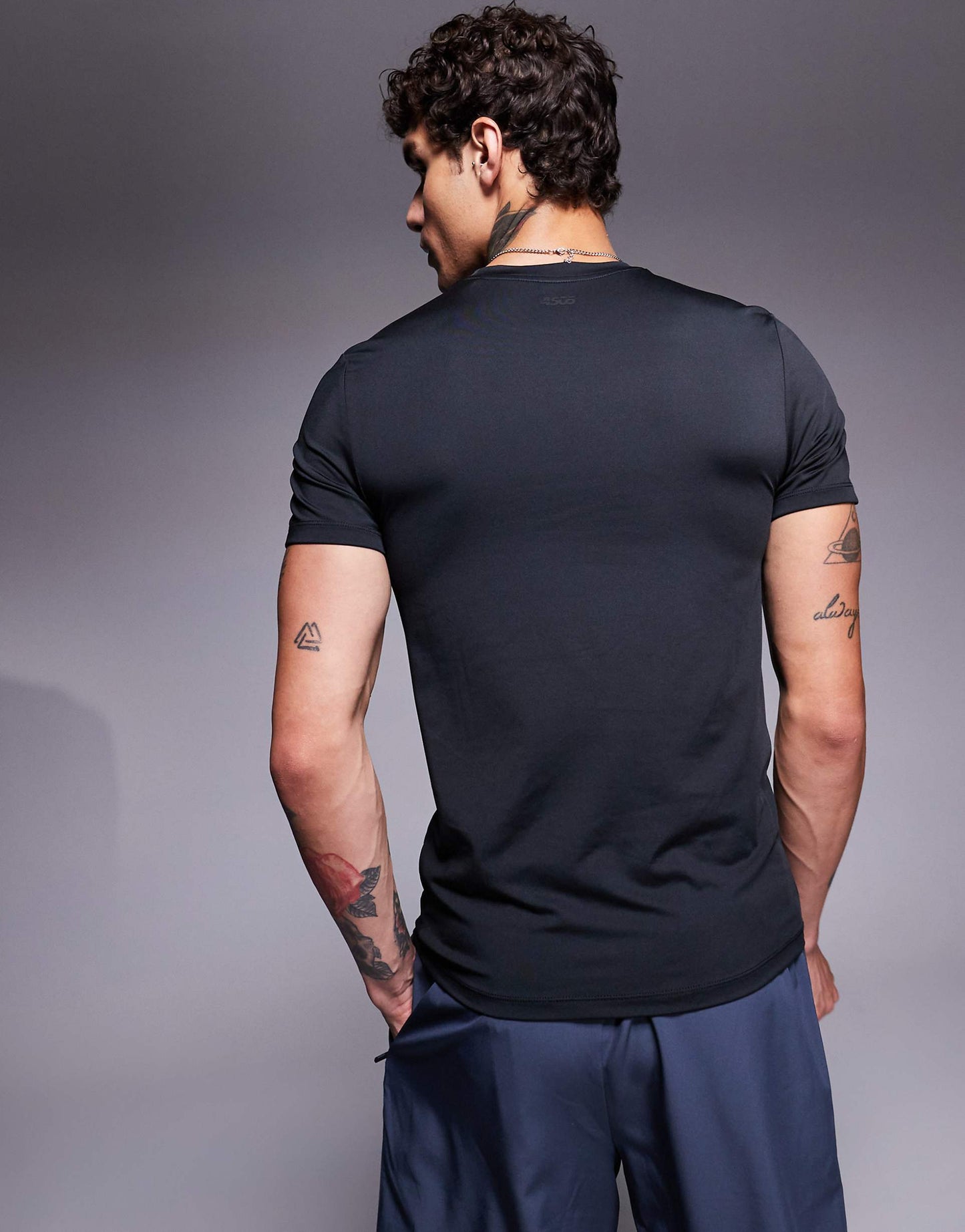Icon Muscle Fit Training T-Shirt With Quick Dry 2 Pack