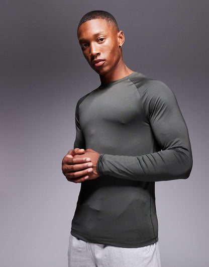 Icon Training Long Sleeve Muscle Fit Base Layer