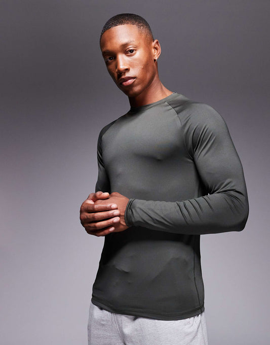 Icon Training Long Sleeve Muscle Fit Base Layer