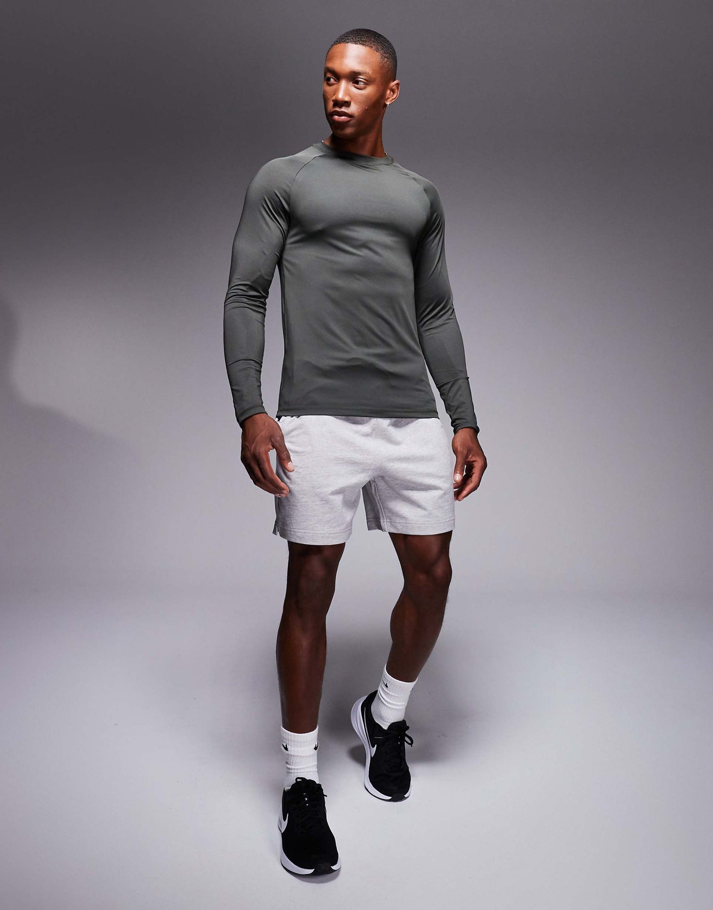 Icon Training Long Sleeve Muscle Fit Base Layer