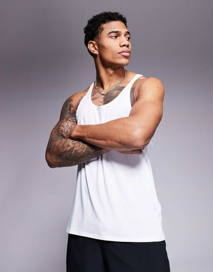 Icon Performance Jersey Quick Dry Stringer Vest