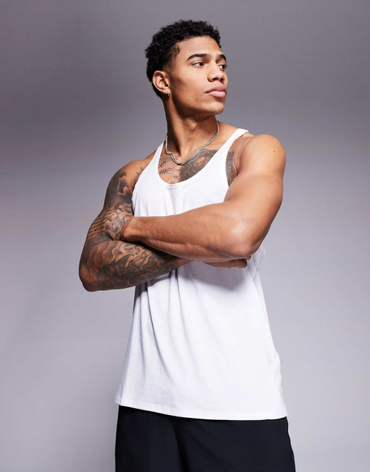 Icon Performance Jersey Quick Dry Stringer Vest