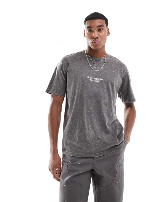 Oversized Originals Chest  Logo T-Shirt