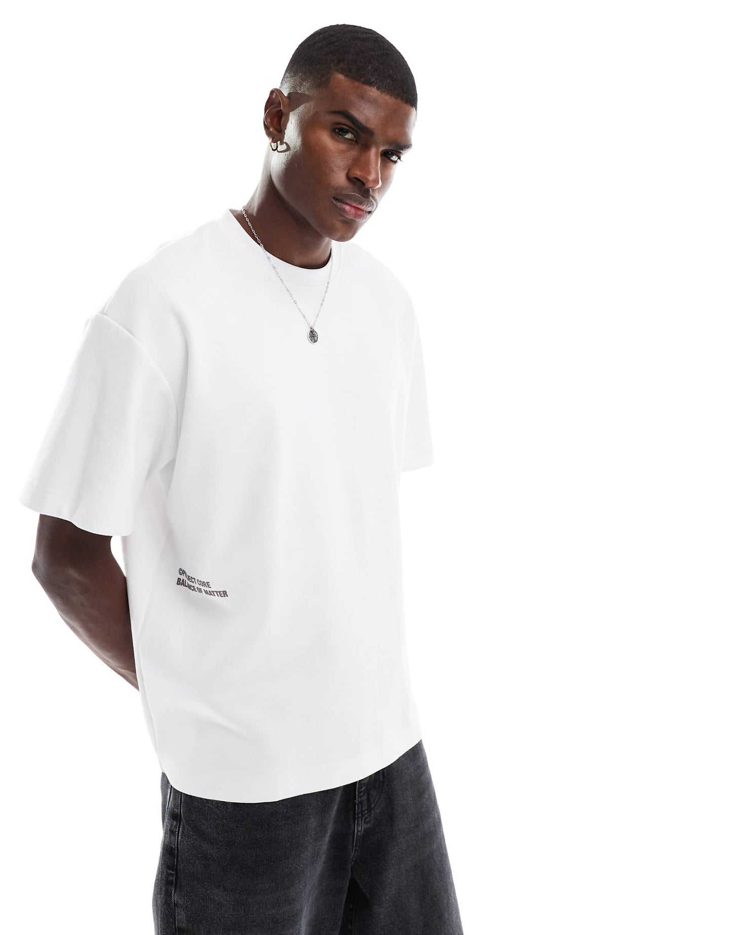 Oversized Scuba T-Shirt With Project Core Logo