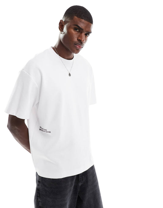 Oversized Scuba T-Shirt With Project Core Logo