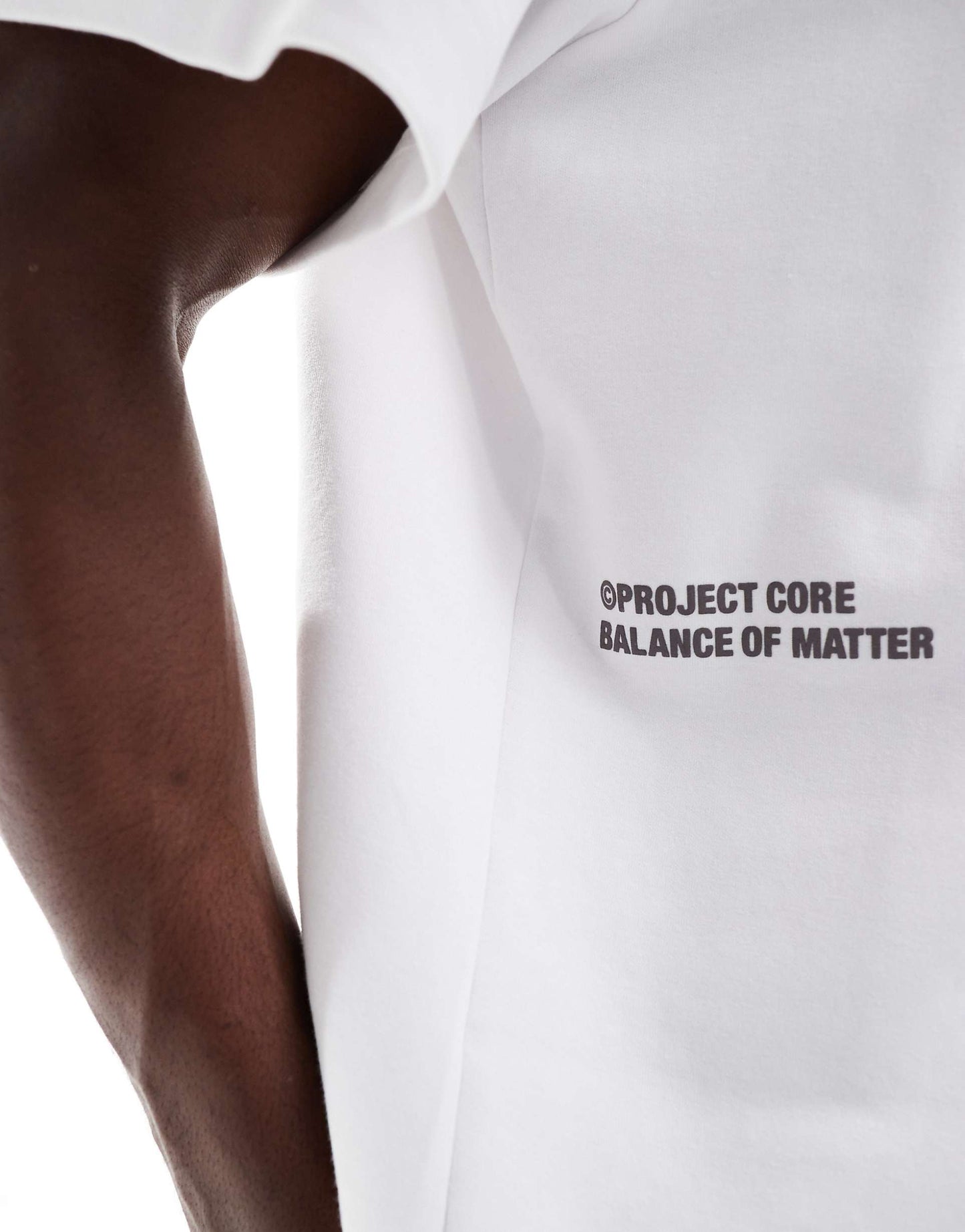 Oversized Scuba T-Shirt With Project Core Logo