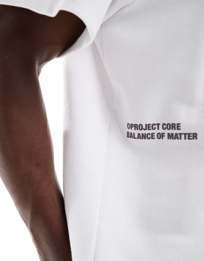 Oversized Scuba T-Shirt With Project Core Logo