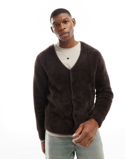 Oversized Fluffy Cardigan