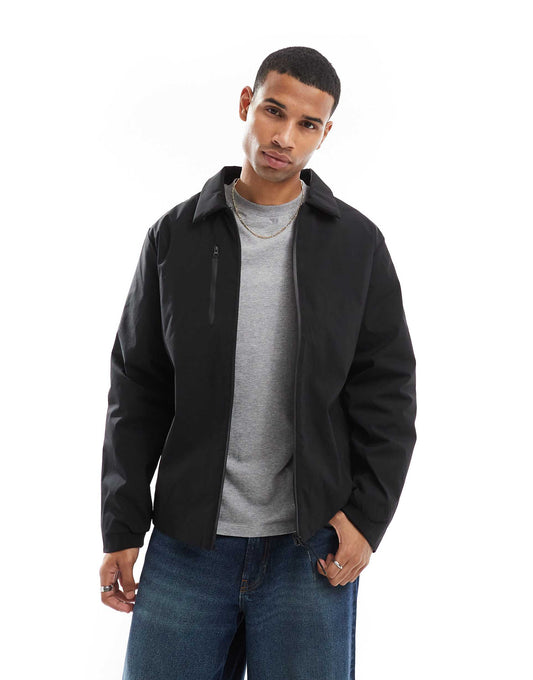 Padded Coach Jacket With Zip