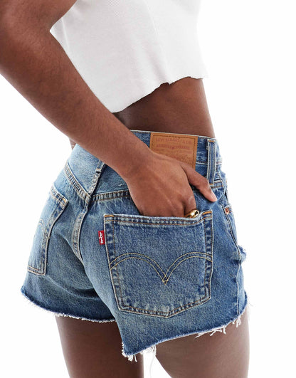 501 Original Distressed Shorts