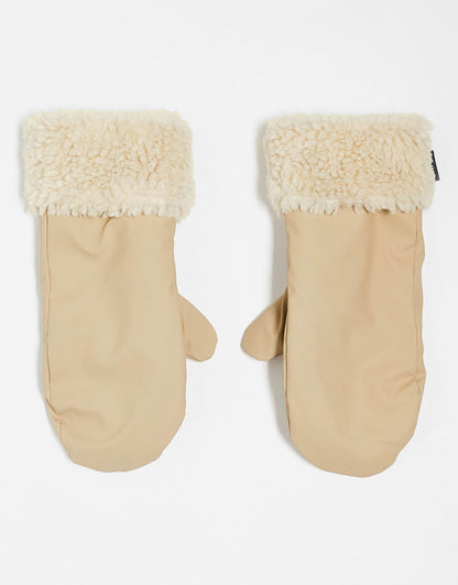 Puffer Fleece Mittens