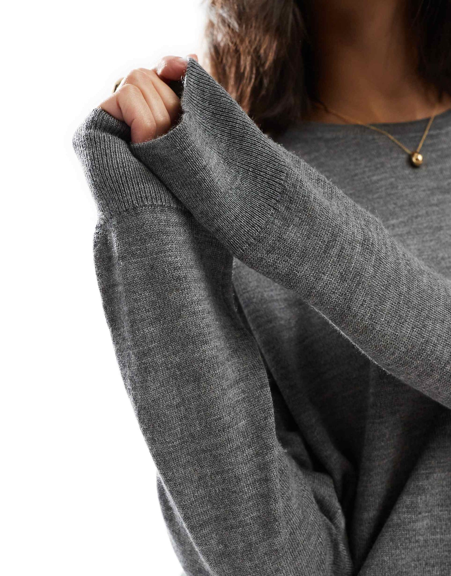 Crew Neck Knit Jumper