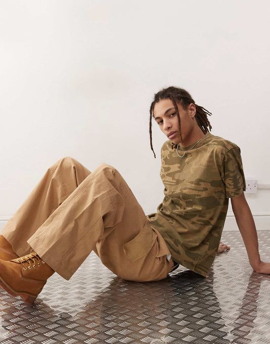 Camo Oversized T-Shirt