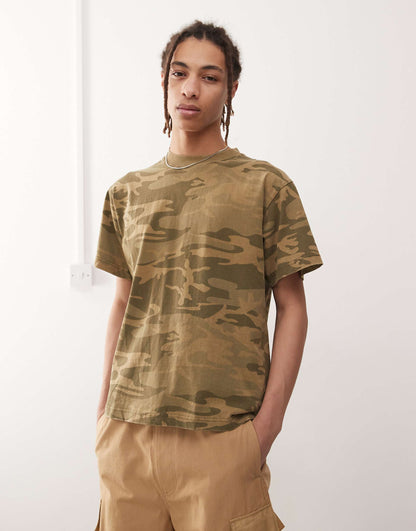 Camo Oversized T-Shirt