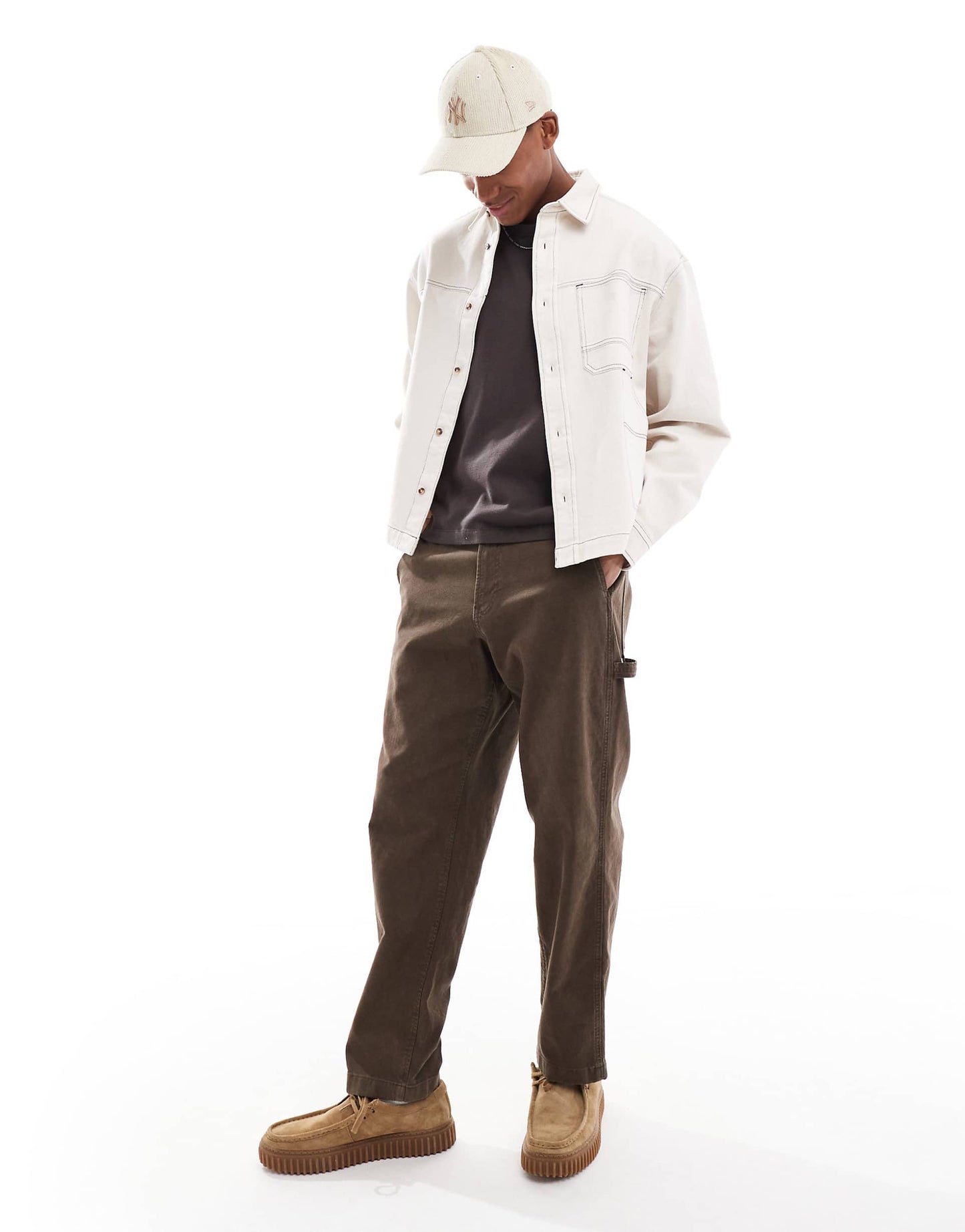 Boxy Oversized Denim Shirt