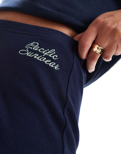 Athletics Ribbed Flare