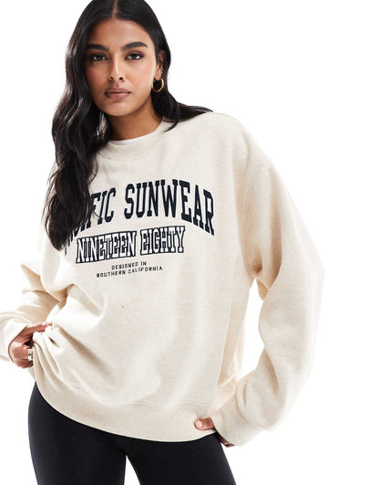 1989 Marl Oversized Sweater