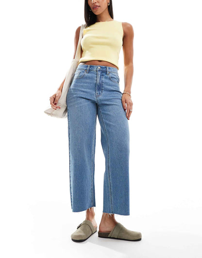 Hepburn Low Rise Distressed Baggy Jeans