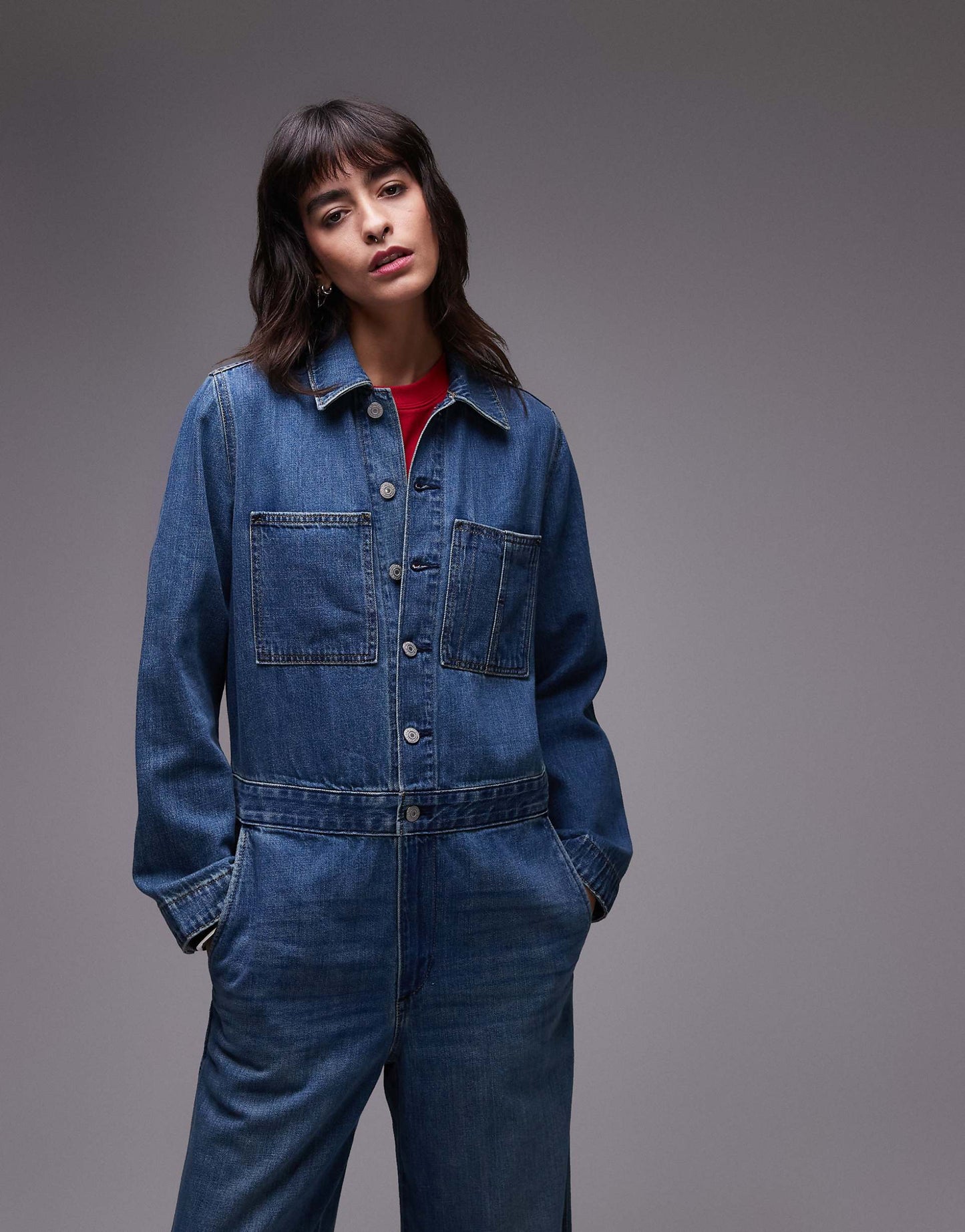 Iconic Denim Jumpsuit