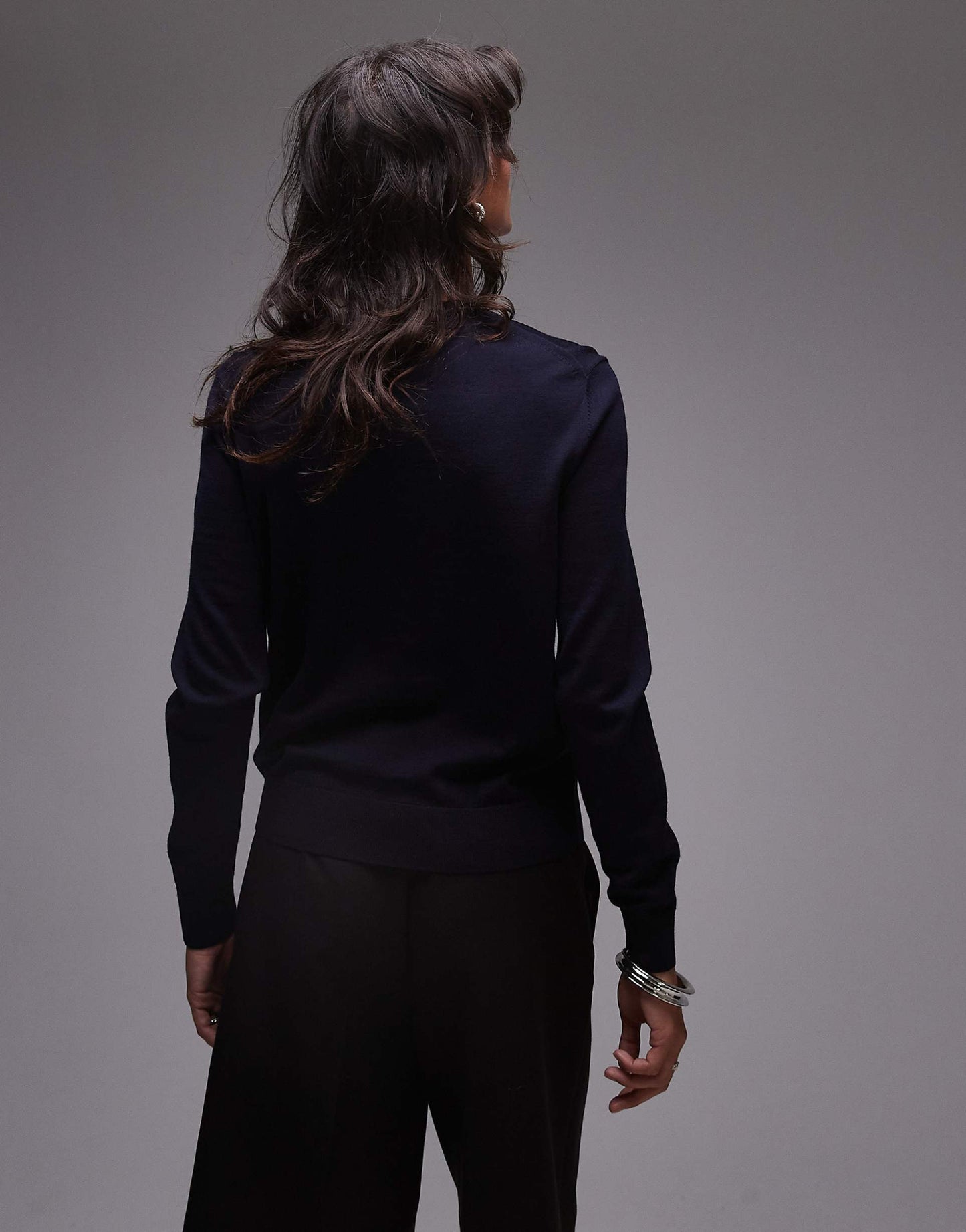 Merino Wool Fine Knit Sweater