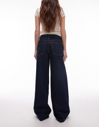 Cloud Low Rise Baggy Wide Leg Jeans