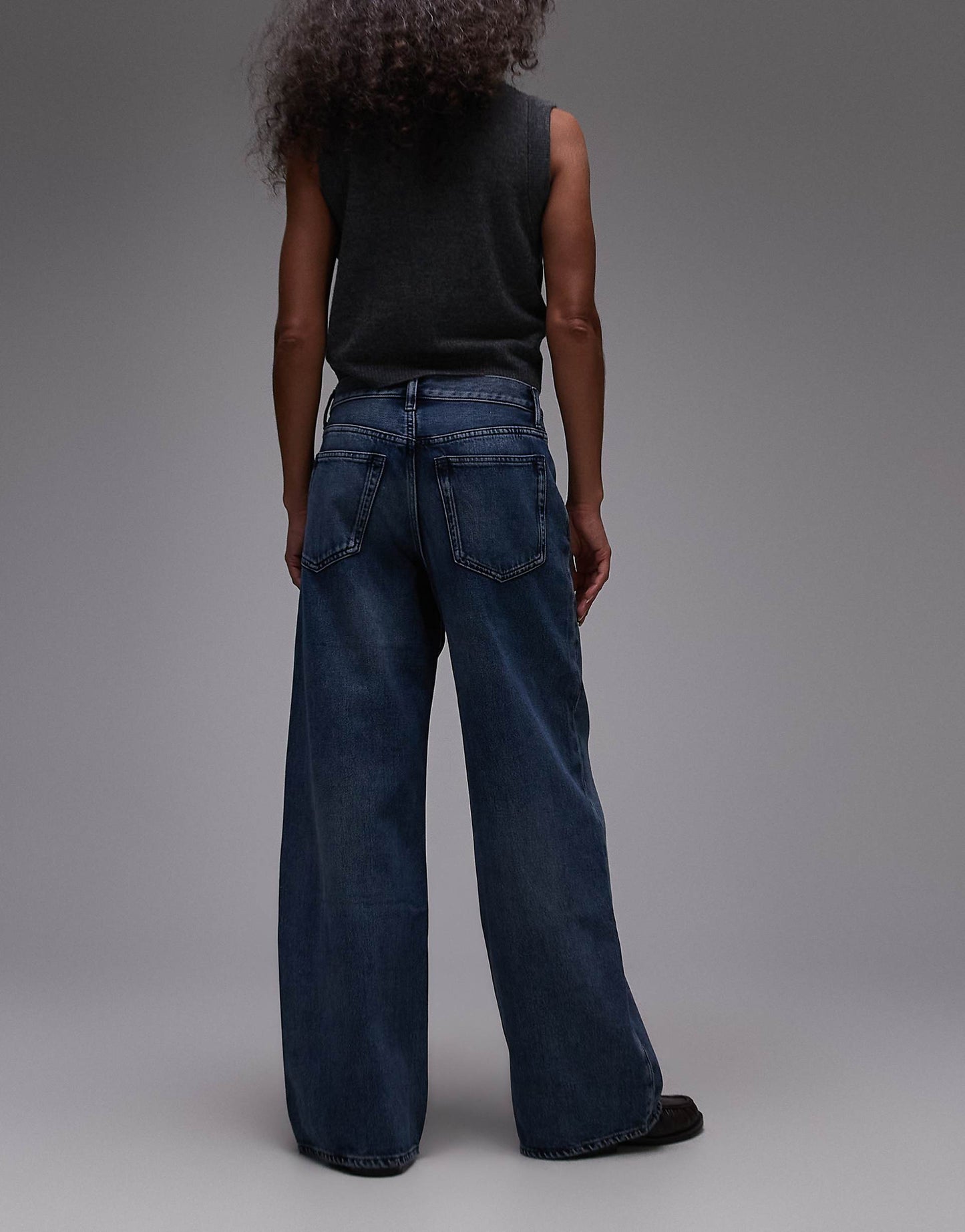 Cloud Low Rise Baggy Wide Leg Jeans