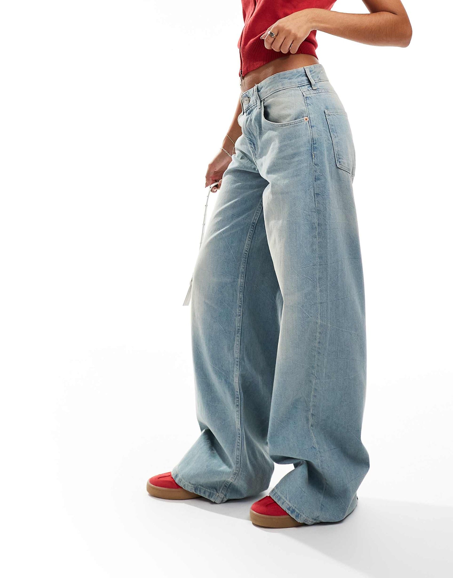 Wide Leg Baggy Jeans