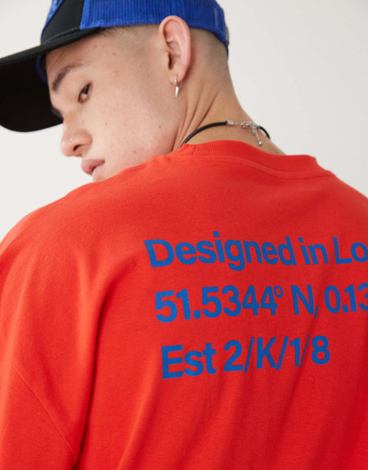 Co-Ordinates Print T-Shirt