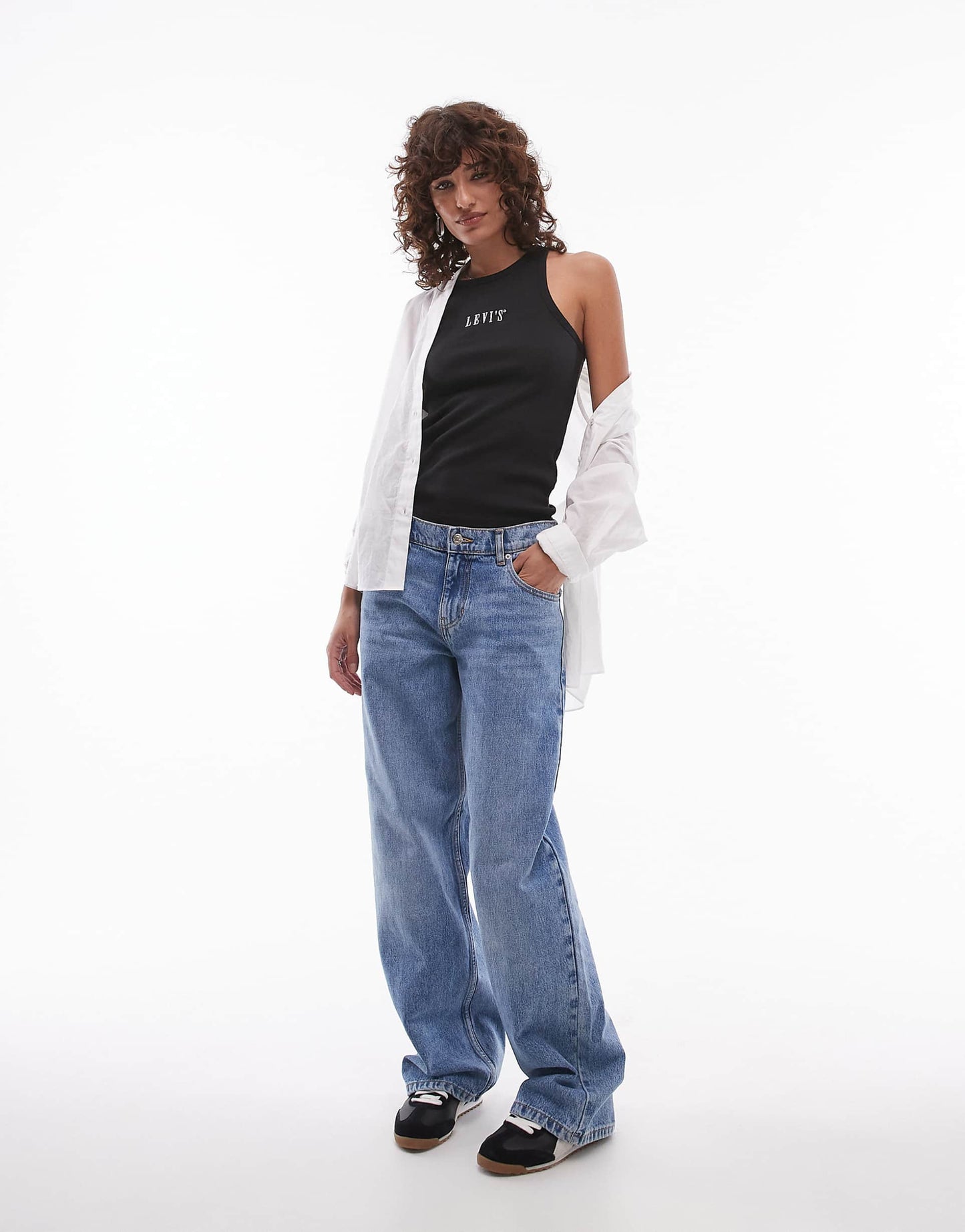 Central Logo Tank Top